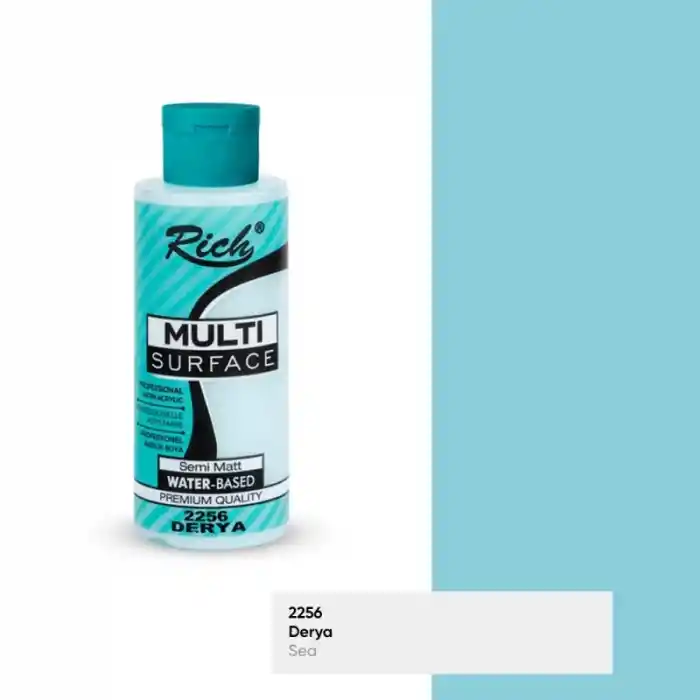 Rıch Multi Akrilik Boya 2256 Derya 120 Cc