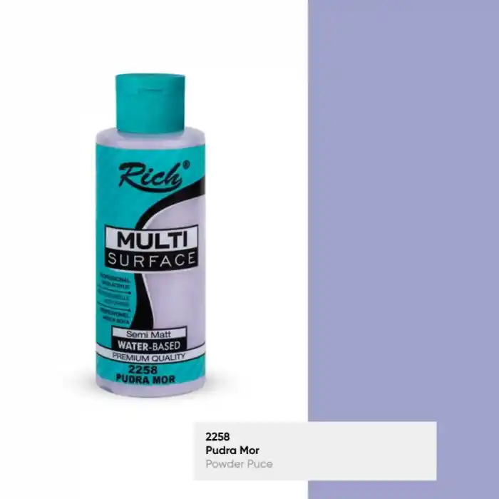 Rıch Multi Akrilik Boya 2258 Pudra Mor 120 Cc