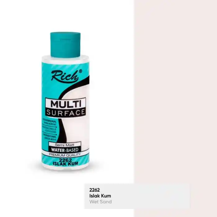 Rıch Multi Akrilik Boya 2262 Islak Kum 120 Cc