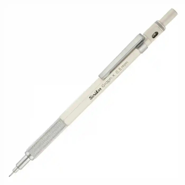 Scrikss Graph-x Beyaz Metal 0.5 Versatil Kalem