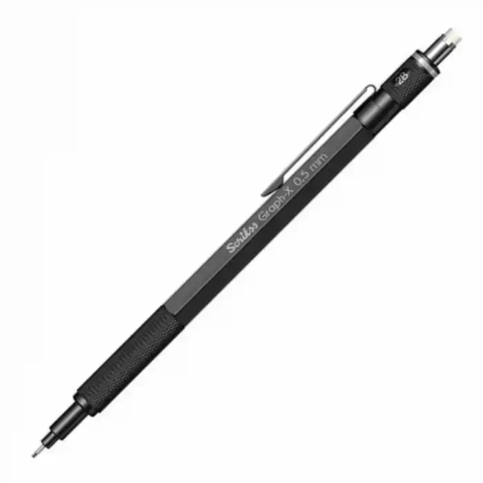 Scrikss Graph-x Mat Siyah Metal 0.5 Versatil Kalem