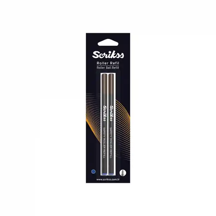 Scrikss Mavi Roller Kalem Yedeği 2 Li Blister Src 888