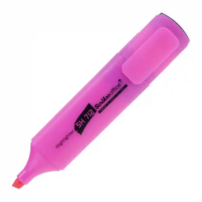 Scrikss Sh 712 Pembe Fosforlu Kalem
