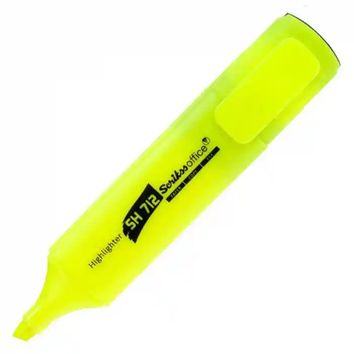 Scrikss Sh 712 Sarı Fosforlu Kalem