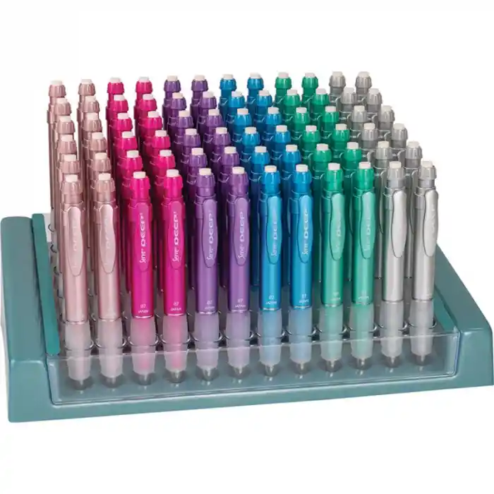 Serve Deep 72tpst-p Mekanik Kurşun Kalem 0.7mm Tatlı Serisi Pastel Stand