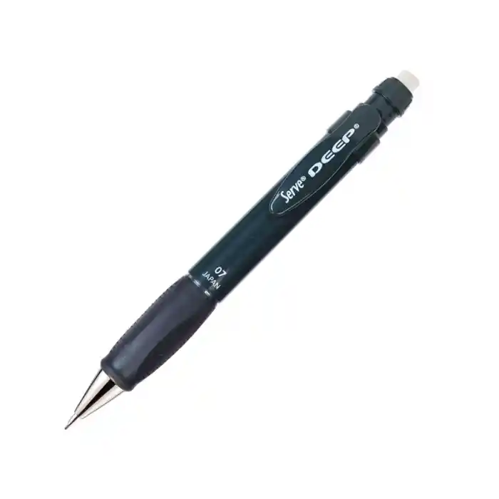 Serve Deep Metalik Siyah Versatil Kalem 0.7 Mm Deep-07-msyh