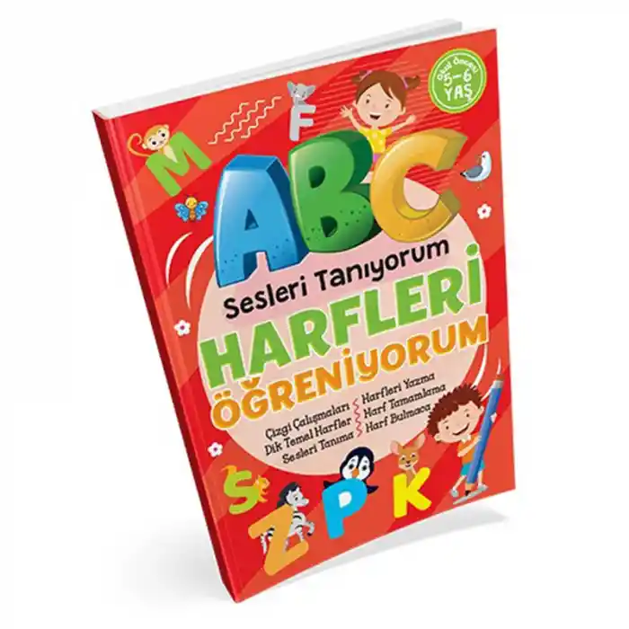 Sesleri Tanıyorum Harfleri Öğr.5-6 Yaş/ema