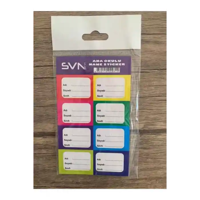 Seven Anaokulu Etiketi 10 Lu Svn-104