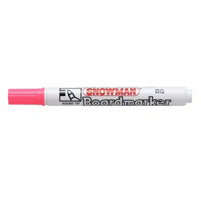 Snowman Pembe Tahta Kalemi Bg-12
