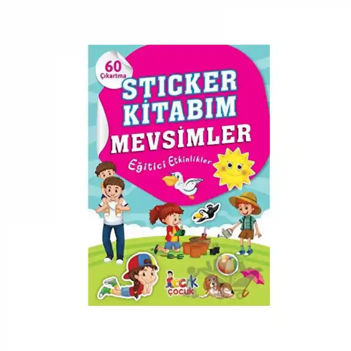 Stıcker Kitabım Mevsimler /bıcırık