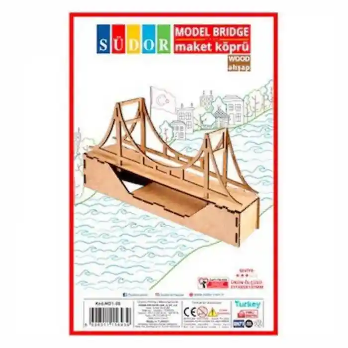 Südor Ahşap Maket Köprü Md1-05