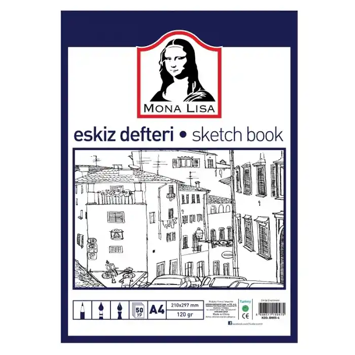 Südor Eskiz Defteri A4 120 Gr 50 Yp Bn05-4