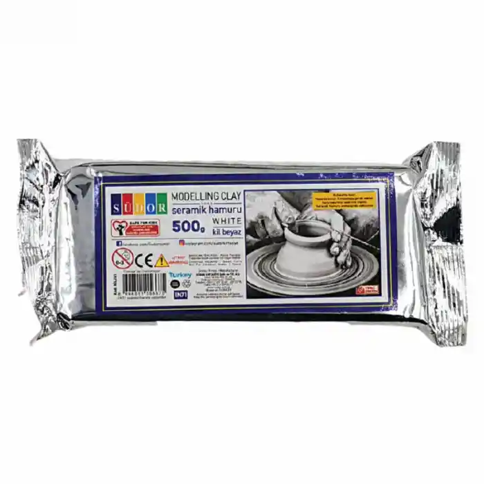 Südor Seramik Hamuru Beyaz 500 Gr Kil261