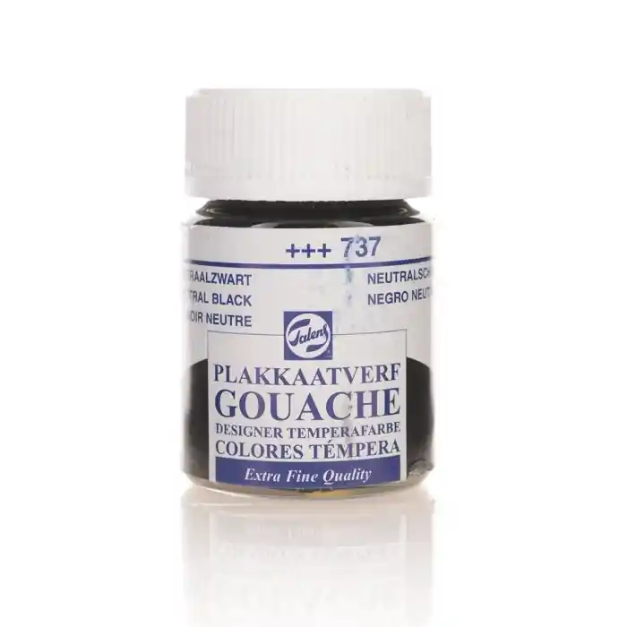 Talens Guaj Boya 16 Ml 737 Siyah