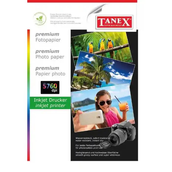 Tanex A4 240 Gr. Fotoğraf Kağıdı 20 Li