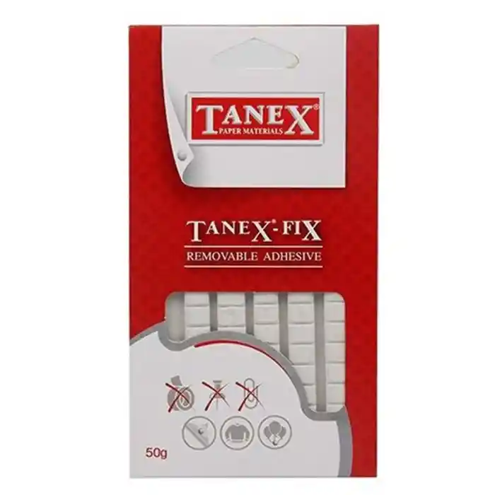 Tanex Fıx 50 Gr Tack-ıt Yapıştırıcı Beyaz