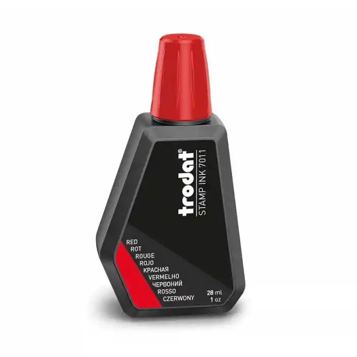Trodat 7011 Kırmızı Istampa Mürekkebi 28 Ml