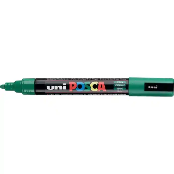 Uni-ball Pc-5m-posca Su Bazlı Marker Yeşil 1.8