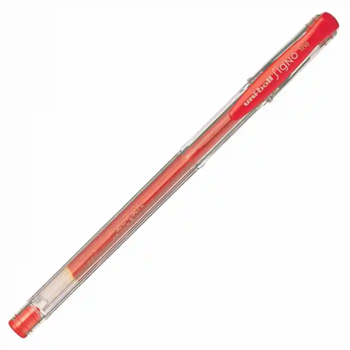 Uni-ball Um-100 Kırmızı Signo Fine 0.7 Jel Kalem
