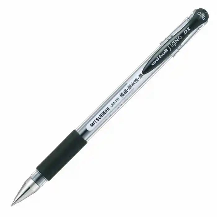 Uni-ball Um-151 Siyah Signo Dx 0.38 Kalem