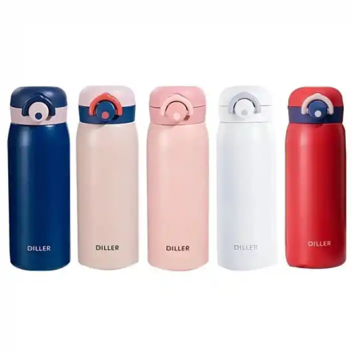 Vagon Lıfe Diller D8925 Karma Renk Çelik Matara 480 Ml