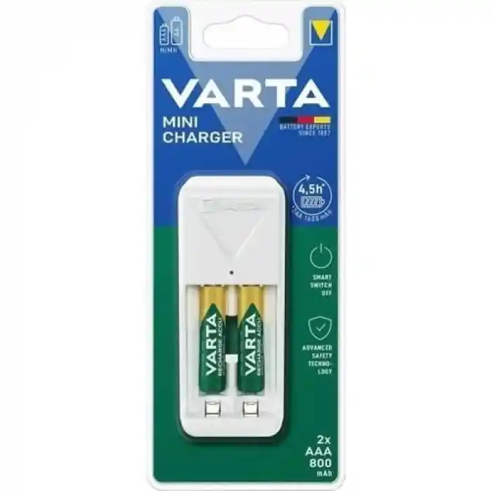 Varta Mini Pil Şarj Cihazı (800 Mh Pil Hediyeli) 57656201421