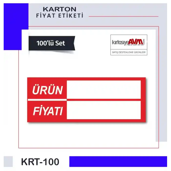 Yazılıp-Silinebilir Selefonlu Karton Raf Profil İçi Fiyat Etiketi 4x10 cm 100 Adet