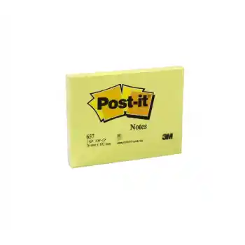 3m 657 76x102 Sarı Postit