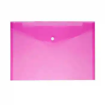 Abka A4 Çıtçıtlı Dosya Pembe