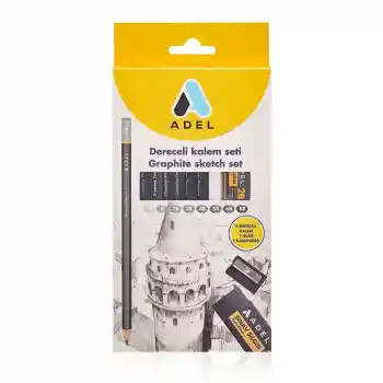 Adel Dereceli Kalem Seti 8 Li 000082
