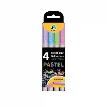 Adel Prıme 4 Renk Pastel Multisurface Boldlıner Kalem 2201000105