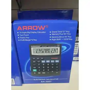 Arrow Hesap Makinası 14 Hane Ah-3907
