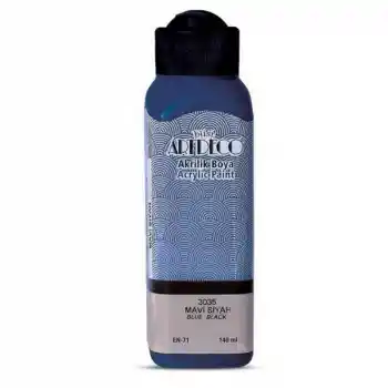 Artdeco Akrilik Boya 140 Ml Mavi Siyah 070r-3035