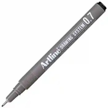 Artlıne 237 Siyah Çizim Kalemi 0.7