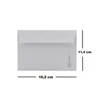 Asil Mektup Zarfı 11,4x16,2 Buklet 500 Lü 110 Gr.as-4007