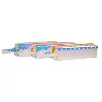B&d Bd-kcs023 Şeffaf Kalp/yıldız/puantiye Kalem Çantası