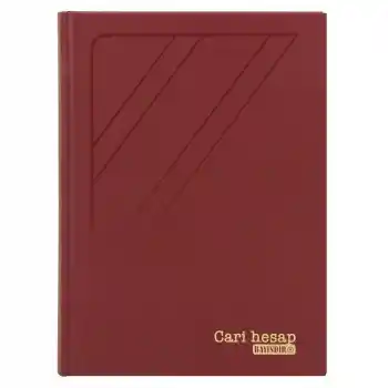 Bayındır Cari Hesap Defteri 20x28 120 Yaprak Dik