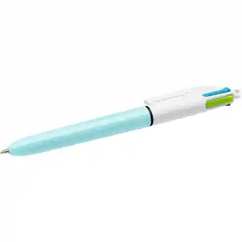 Bic 4 Renk Fonksiyonlu Turkuaz Gövde Tükenmez Kalem 887777