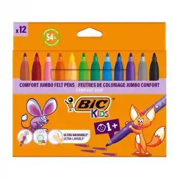 Bic Comfort Jumbo Keçeli Kalem 12 Li