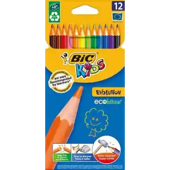 Bic Evolutıon 12 Renk Kuru Boya 82902910