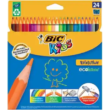 Bic Evolutıon Kuru Boya 24 Lü