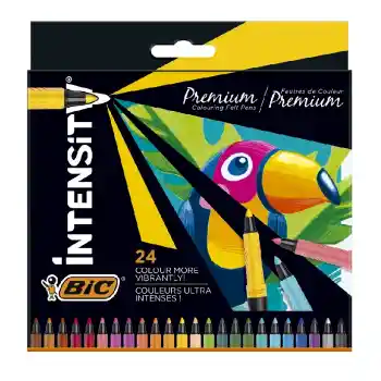 Bic Intensıty 24 Renk Keçe Uçlu Kalem Fıne 3806080