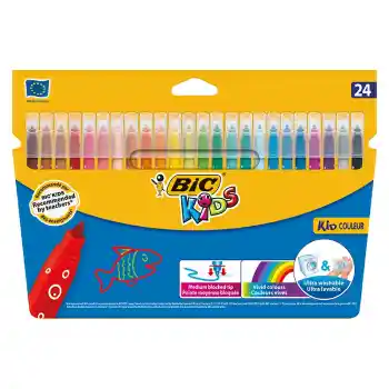 Bic Kıds Couleur 24 Renk Keçeli Boya 8418005 (özel Fiyat)