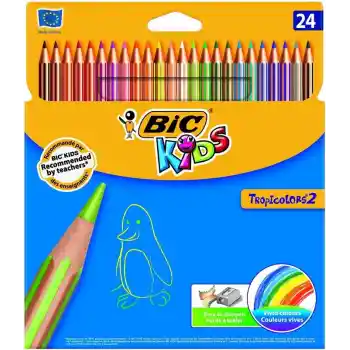 Bic Tropıcolors 24 Renk Kuruboya 9375183 (özel Fiyat)