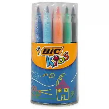 Bic Vısa 18 Li Fırça Uçlu Keçeli Kalem 8289651