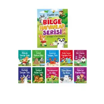 Bilge Hayvanlar Dizisi 1.sınıf K.boy 1-10+sk / Bıcırık
