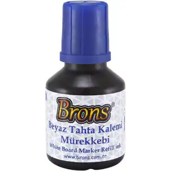 Brons Mavi Tahta Kalemi Mürekkebi 30 Cc Br-351