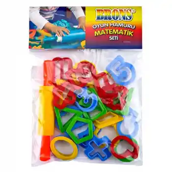 Brons Oyun Hamuru Matematik Seti Br-472
