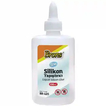 Brons Sıvı Silikon Yapıştırıcı 100 Gr Br-405