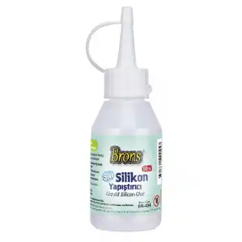 Brons Sıvı Silikon Yapıştırıcı 50 Gr Br-404